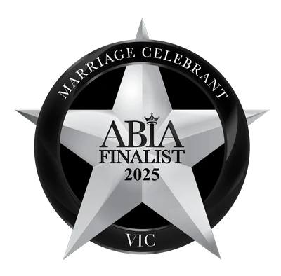 ABIA Marriage Celebrant Finalist 2025